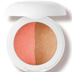 DIBS. Dual-Tone Blush Palette - Coral and Bronze